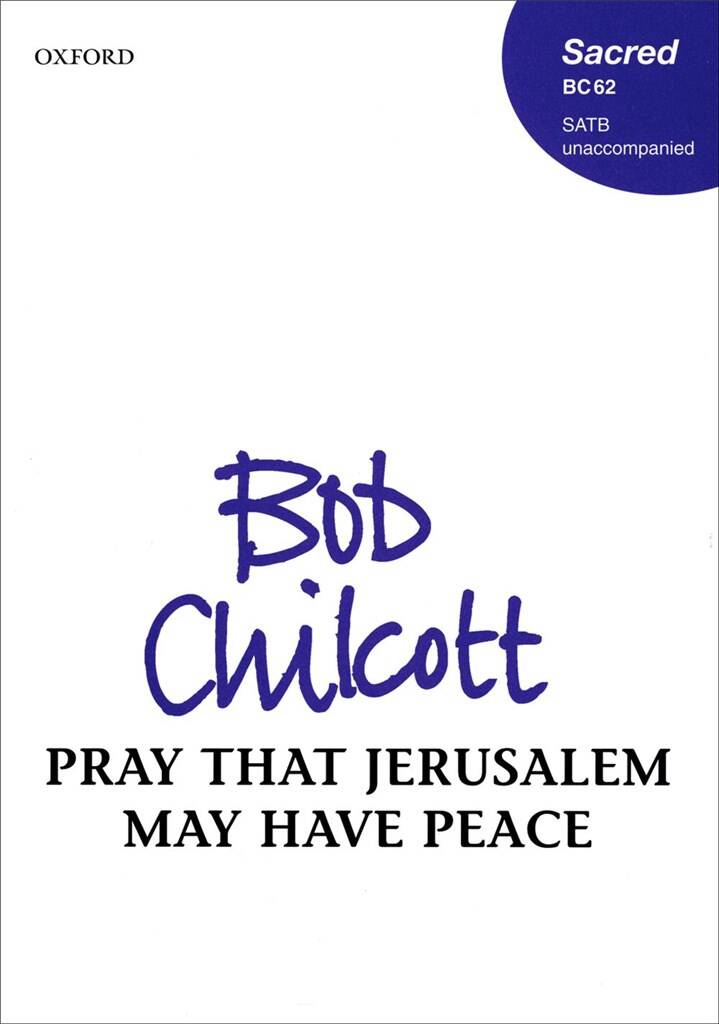 Pray that Jerusalem may have peace : Paperback