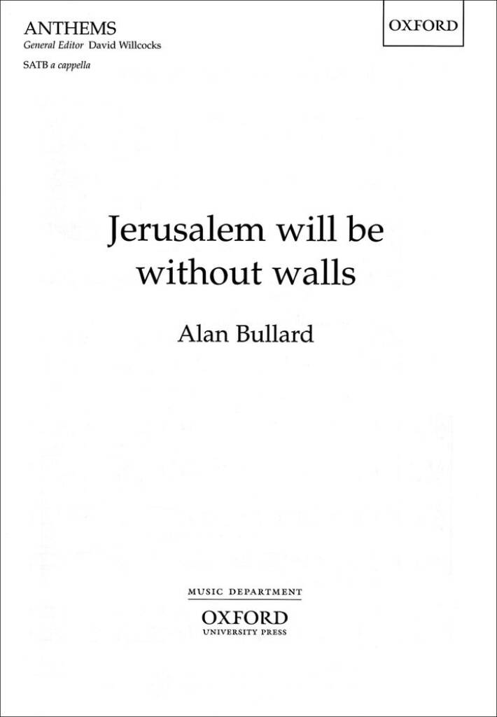 Jerusalem will be without walls : Paperback