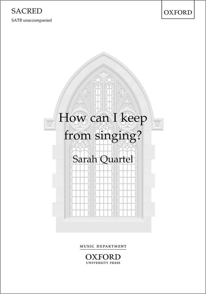 How can I keep from singing?