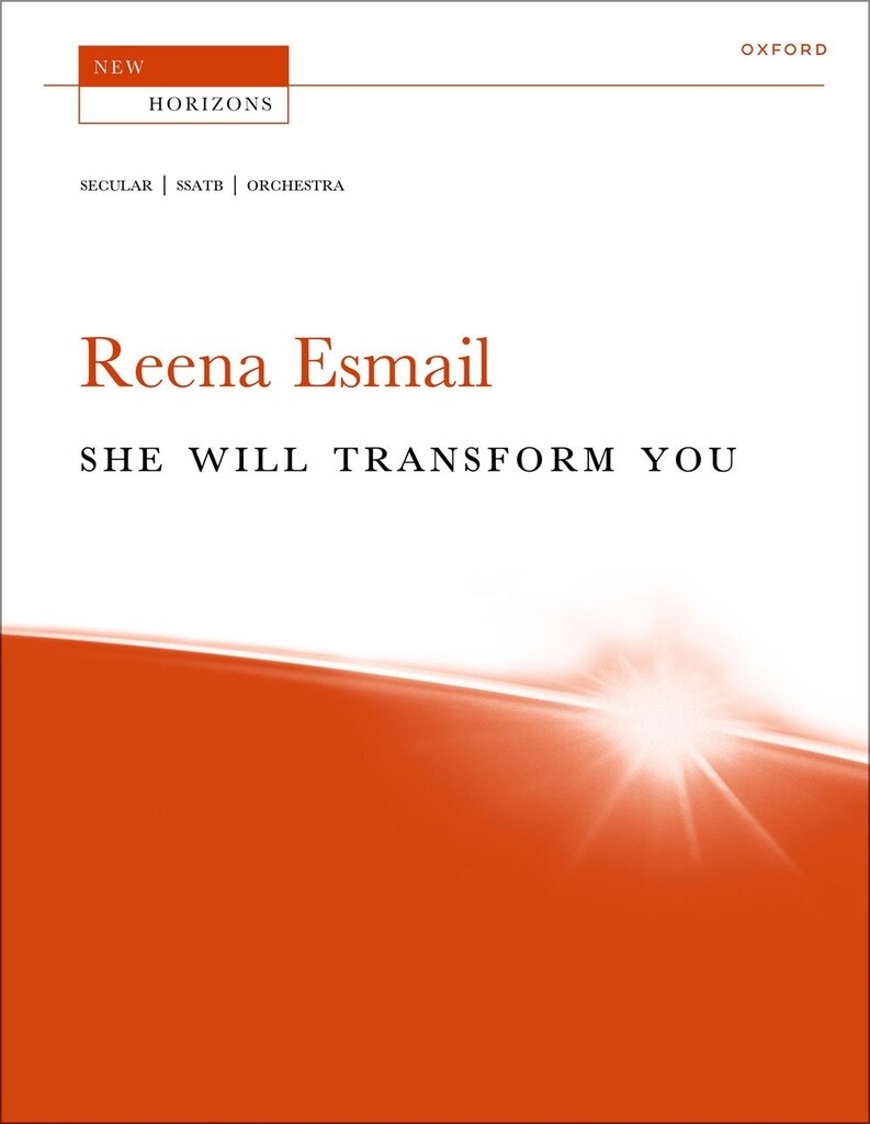 She Will Transform You : Paperback, Vocal Score for Orchestration