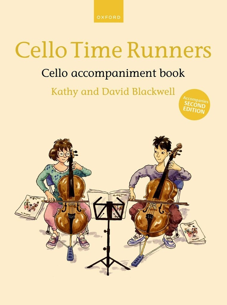 Cello Time Runners Cello accompaniment book : Accompanies Second Edition