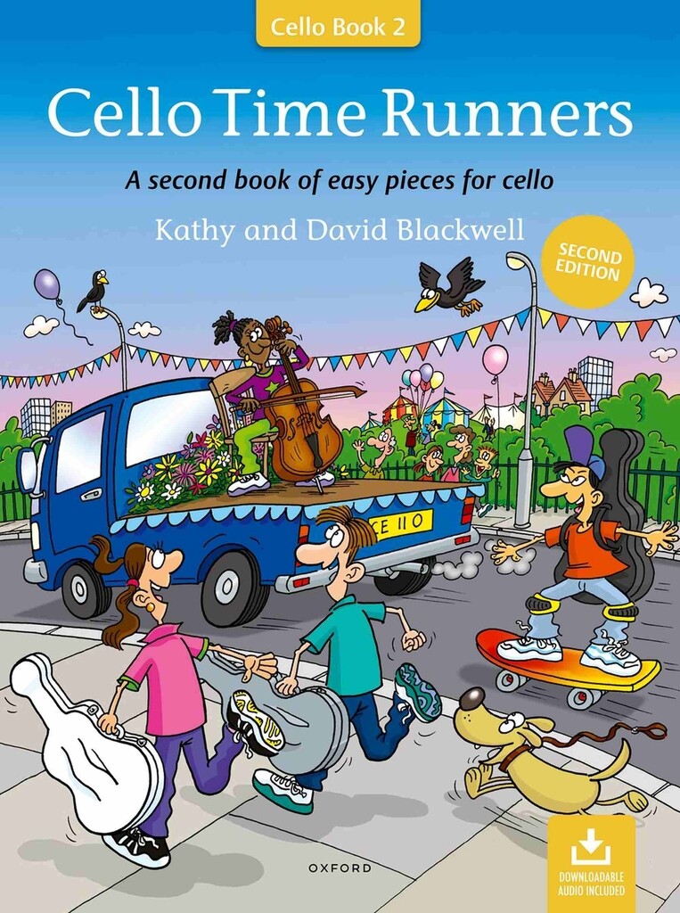 Cello Time Runners (Second Edition) : A second book of easy pieces for cello