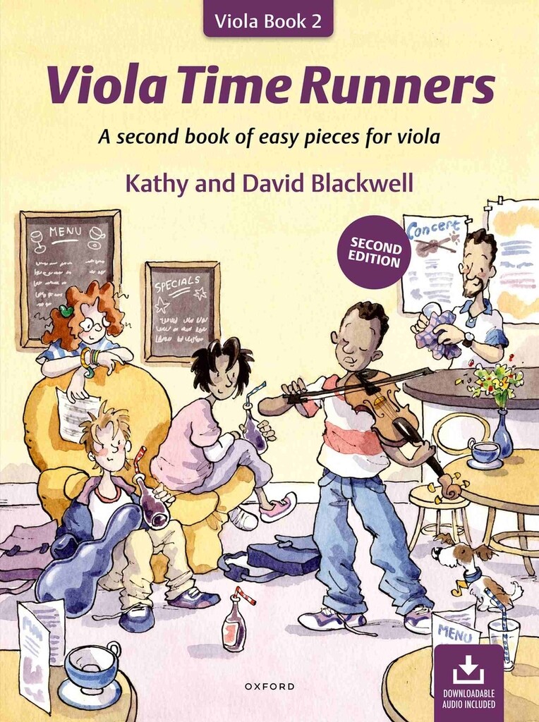 Viola Time Runners (Second Edition) : A second book of easy pieces for viola
