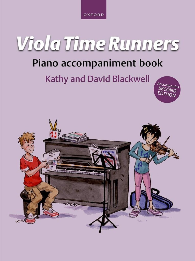 Viola Time Runners Piano accompaniment book : Accompanies Second Edition