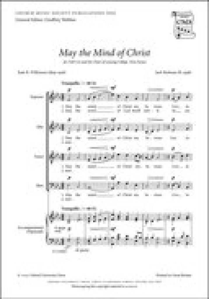May the Mind of Christ