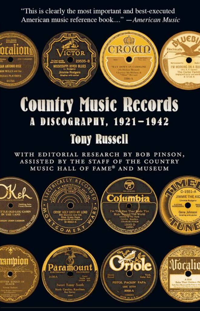 Country Music Records A Discography, 1921-1942