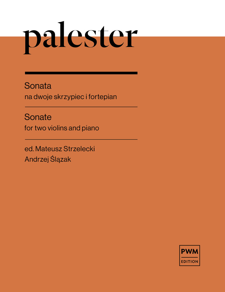 Sonata for two violins and piano : for two violins and piano