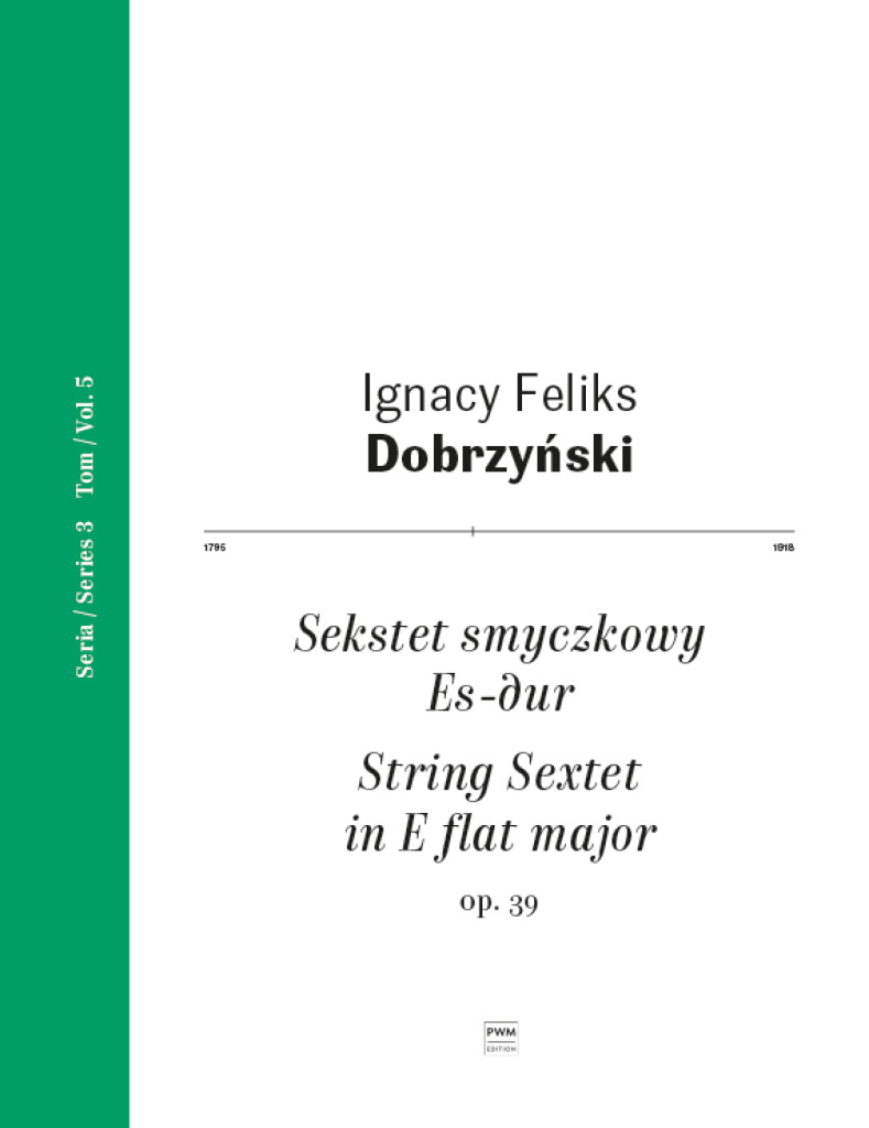 String Sextet in E flat major : for string sextet