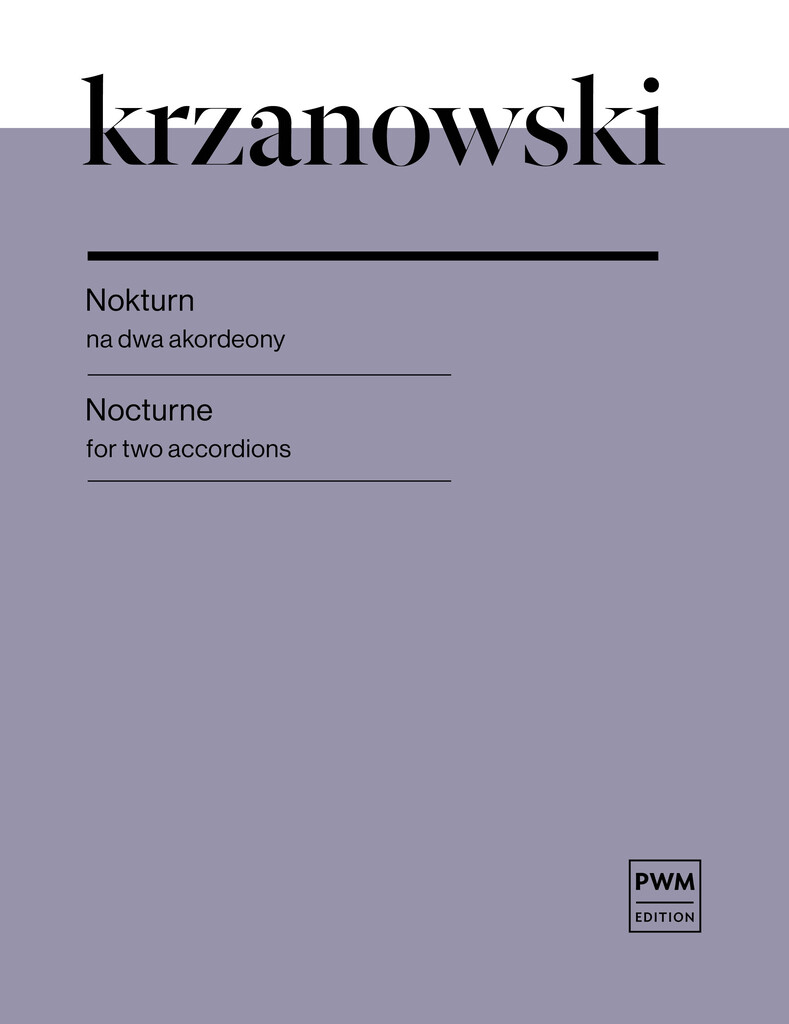 Nocturne : for two accordions