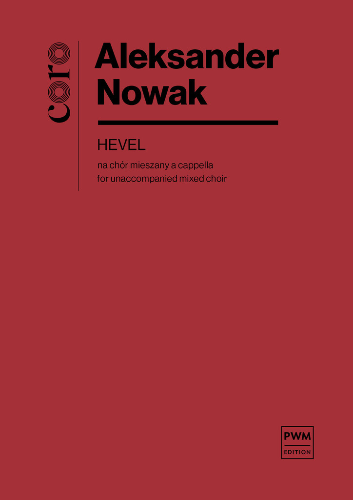 Hevel : for unaccompanied mixed choir