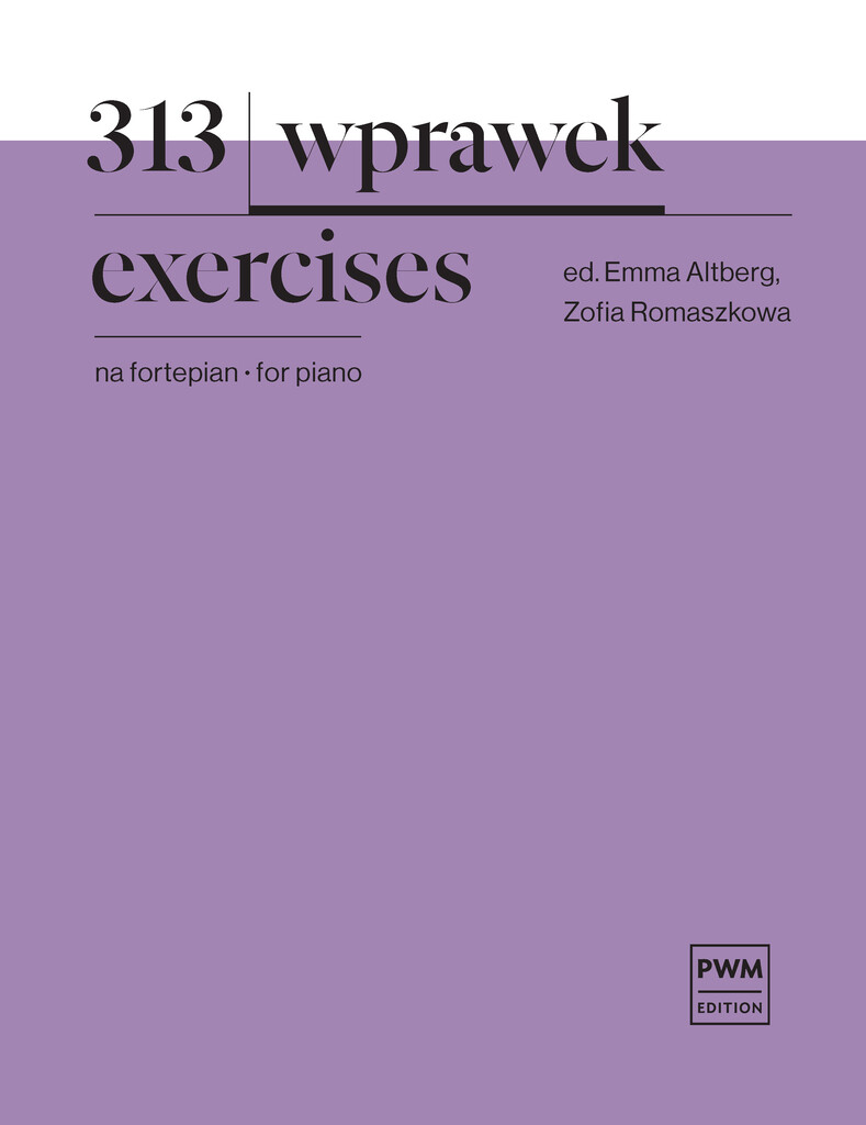 313 Exercises : For piano