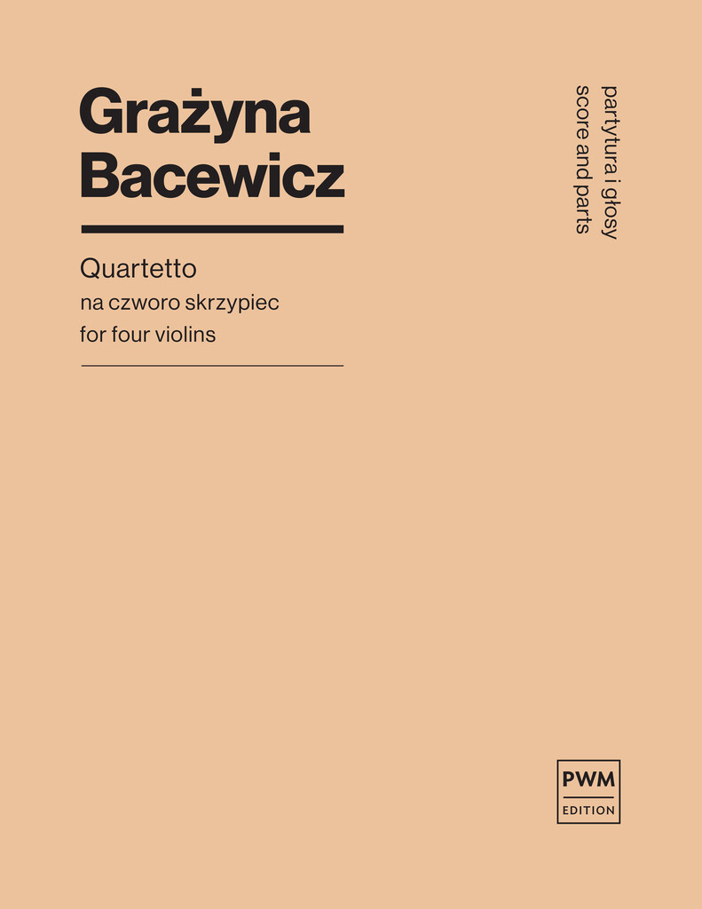 Quartet for 4 Violins : A Chamber composition, instructional in nature
