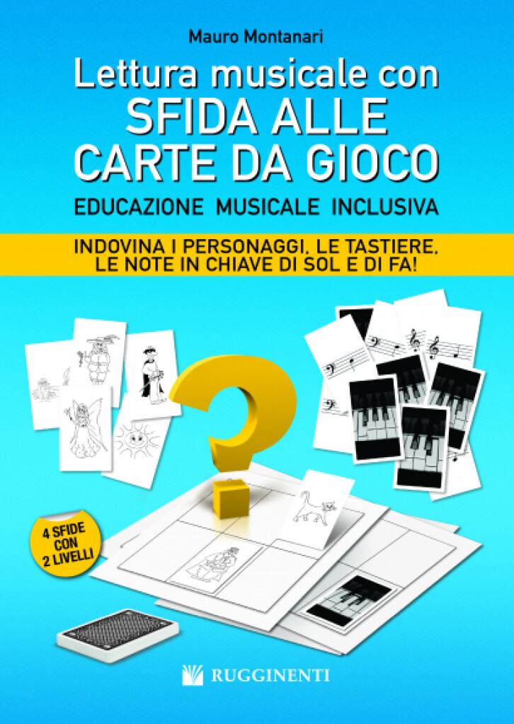 Lettura Musicale Con Sfida Alle Carte Da Gioco : Educazione Musicale Inclusiva. Indovina I Personaggi, Le Tastiere, Le Note In Chiave Di Sol E Di Fa!