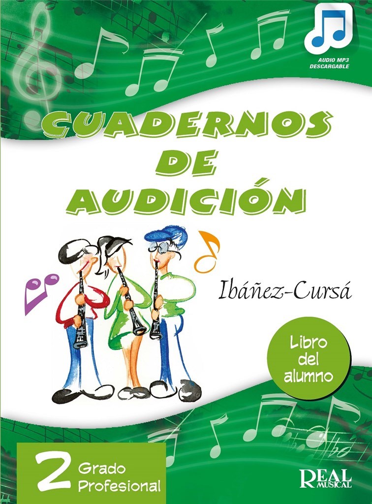 Cuadernos de audición - 2 Grado profesional : Libro del Alumno