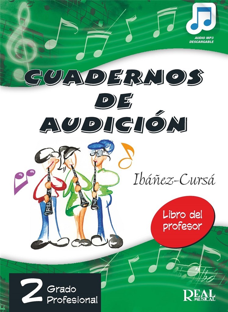 Cuadernos de audición - 2 Grado profesional : Libro del profesor