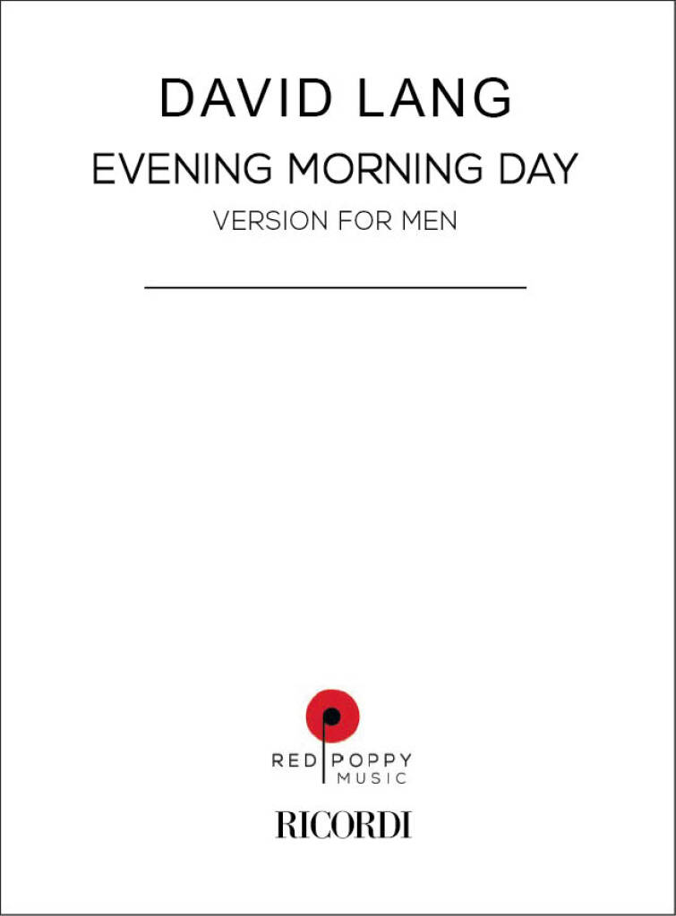 Evening morning day : Version for men