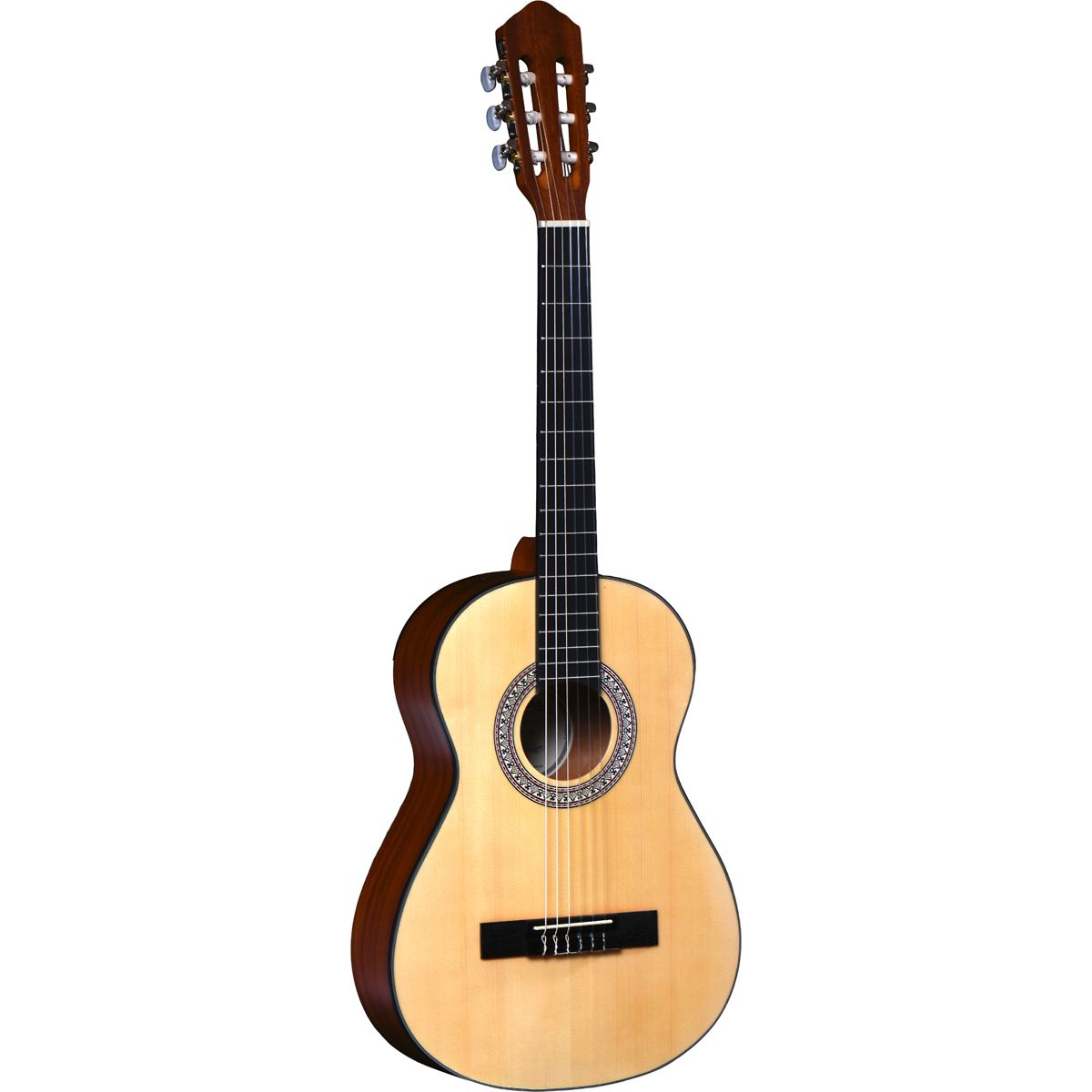Santana Classical 17 SA brne spansk guitar satin 3/4