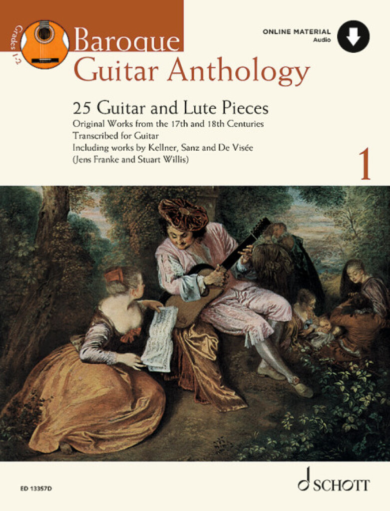 Baroque Guitar Anthology Band 1 : 25 Guitar and Lute Pieces