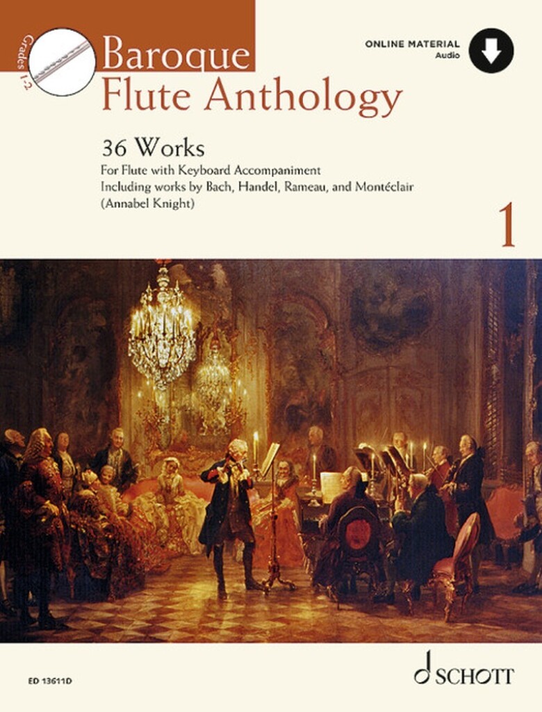 Baroque Flute Anthology Band 1 : 36 Werke