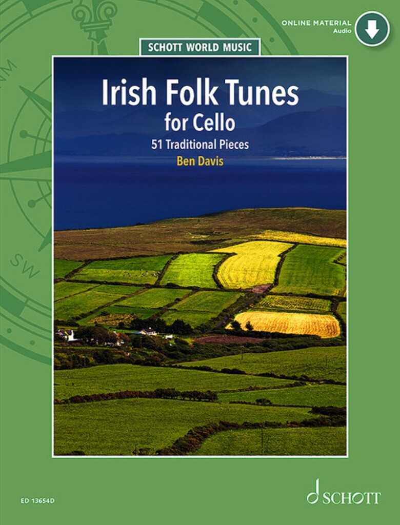 Irish Folk Tunes for Cello : 51 Traditional Pieces