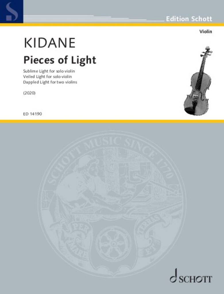 Pieces of Light : Sublime Light for solo violin