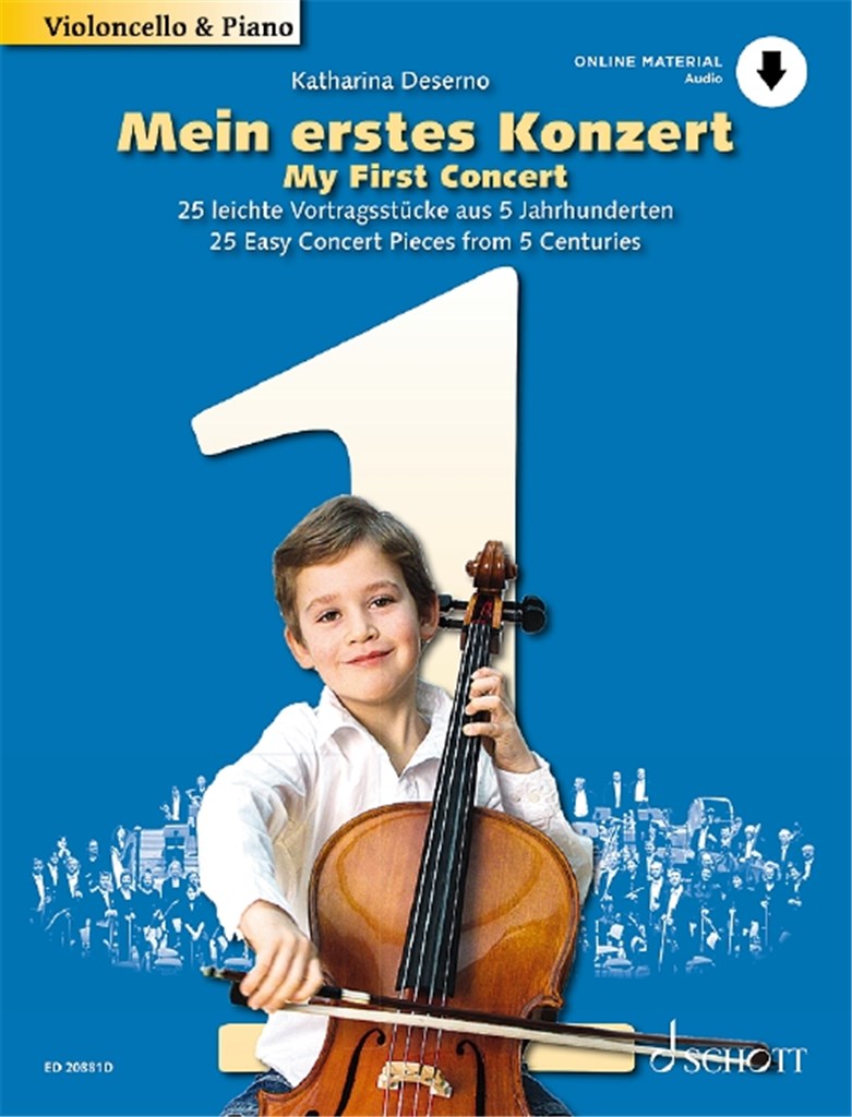 Mein erstes Konzert : 25 leichte Vortragsstücke aus 5 Jahrhunderten