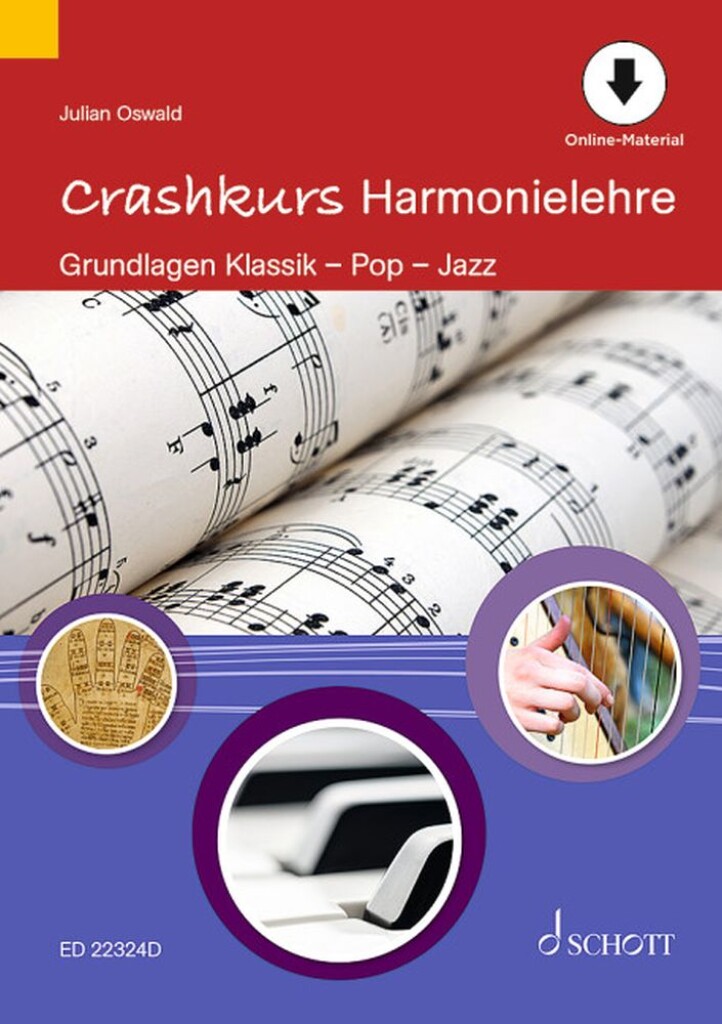 Crashkurs Harmonielehre : Grundlagen Klassik - Pop - Jazz