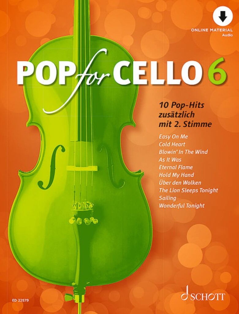 Pop For Cello 6 Band 6 : 10 Pop-Hits