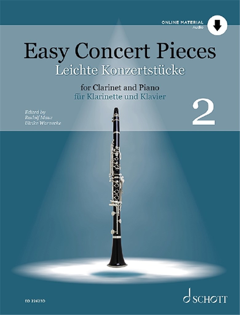 Easy Concert Pieces, Vol. 2 : 22 Pieces from 4 Centuries