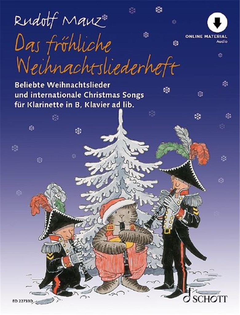 Das fröhliche Weihnachtsliederheft : Beliebte Weihnachtslieder und internationale Christmas Songs