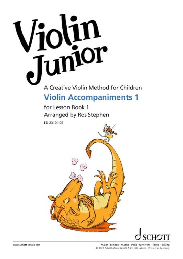 Violin Junior: Violin accompaniments 1 : for Lesson Book 1