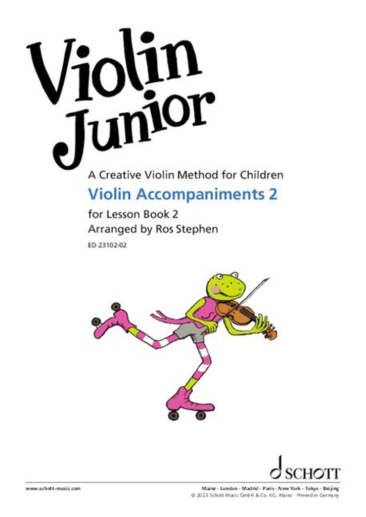 Violin Junior: Violin accompaniments 2 : for Lesson Book 2