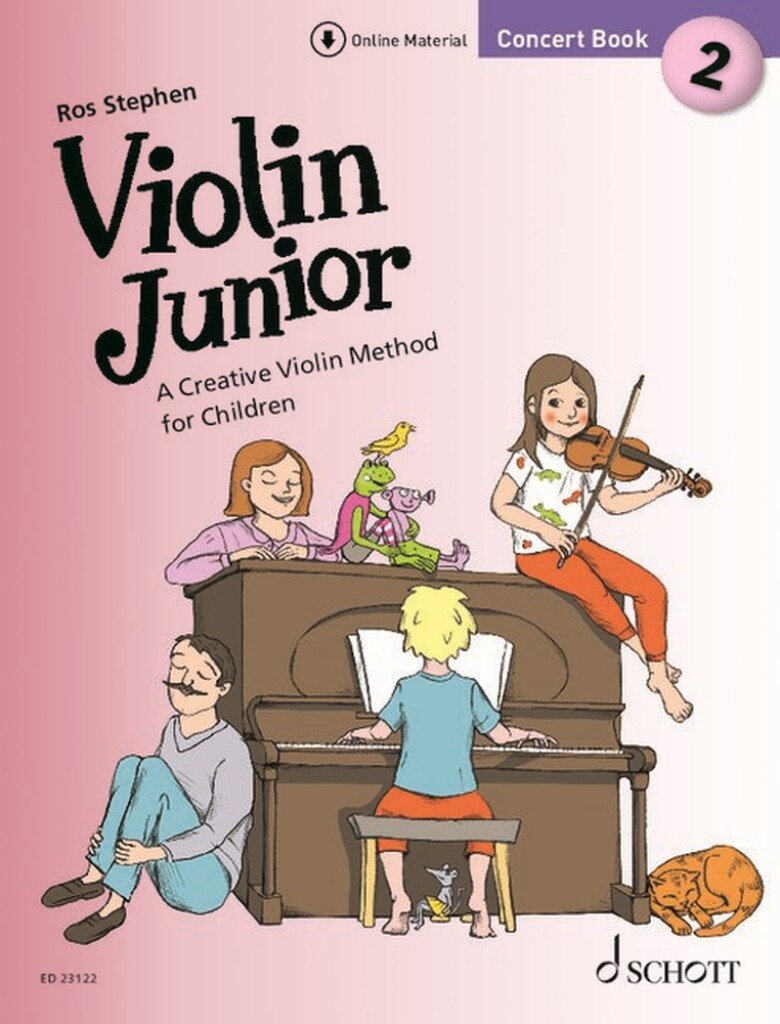 Violin Junior: Concert Book 2 Konzertbuch 2 : A Creative Violin Method for Children