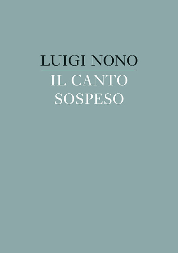 Il canto sospeso : Faksimile des Partiturautographs
