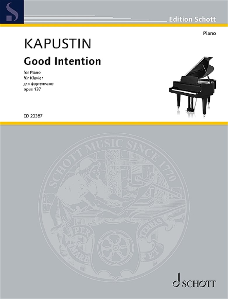 Good Intention op. 137