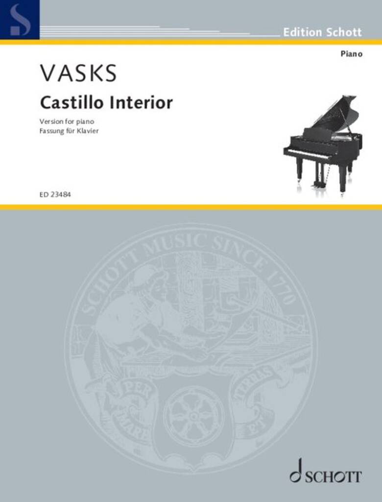 Castillo Interior : Fassung für Klavier