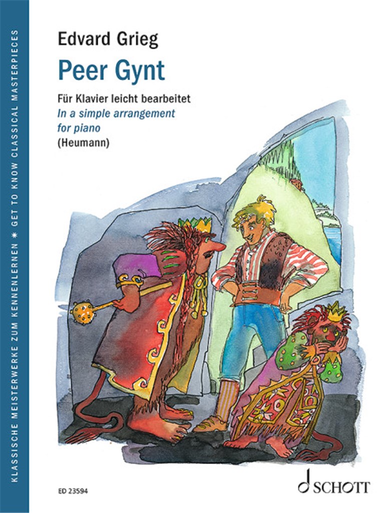 Peer Gynt op. 46 und 55 : In a simple arrangement for piano