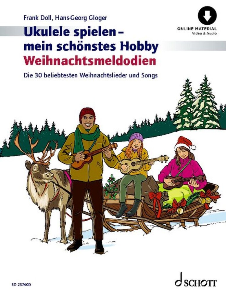 Ukulele spielen : mein schönstes Hobby Weihnachtsmelodien