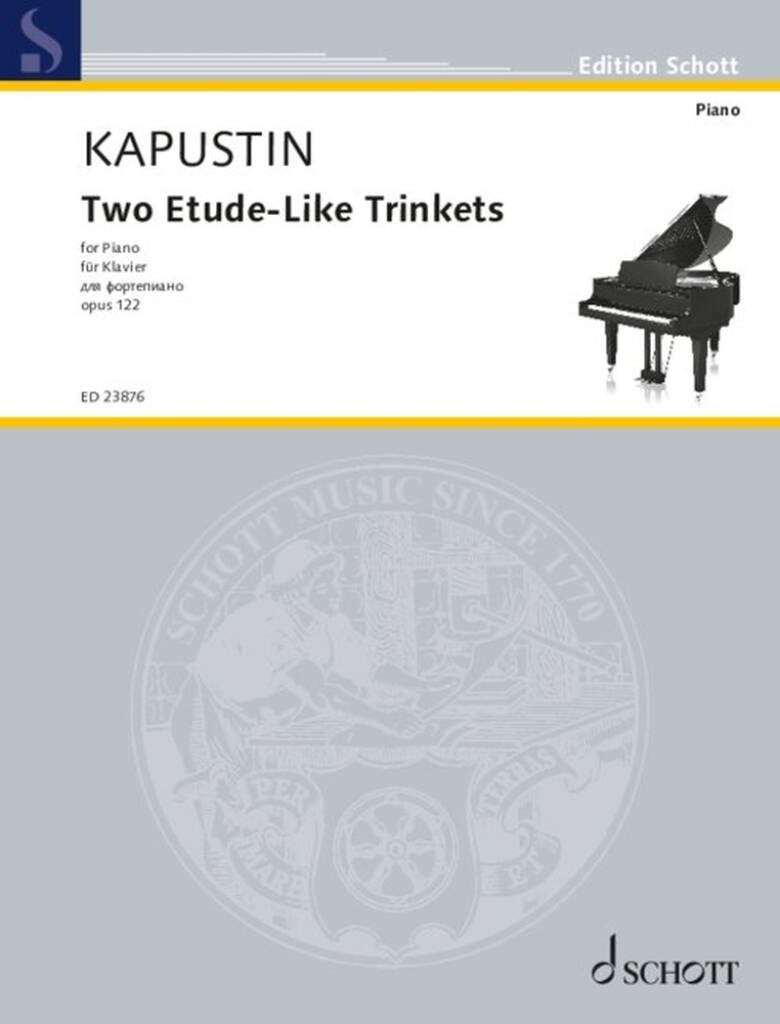 Two Etude-Like Trinkets op. 122