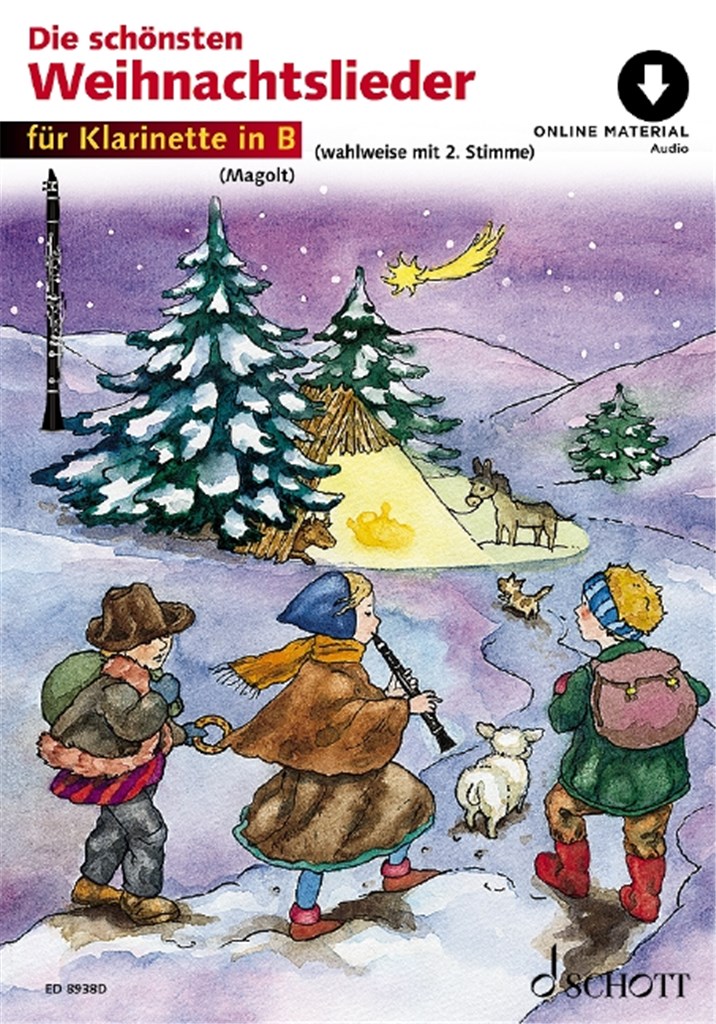 Die schönsten Weihnachtslieder : sehr leicht bearbeitet