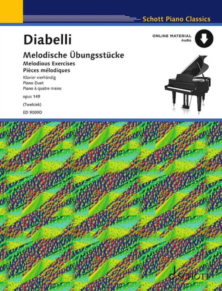 Melodische Übungsstücke op. 149 : im Umfang von 5 Tönen