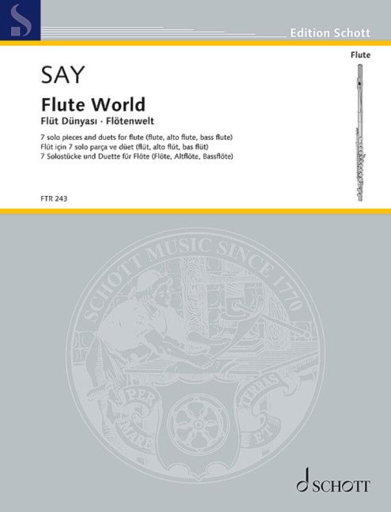 Flute World op. 84 : 7 solo pieces and duets for flute