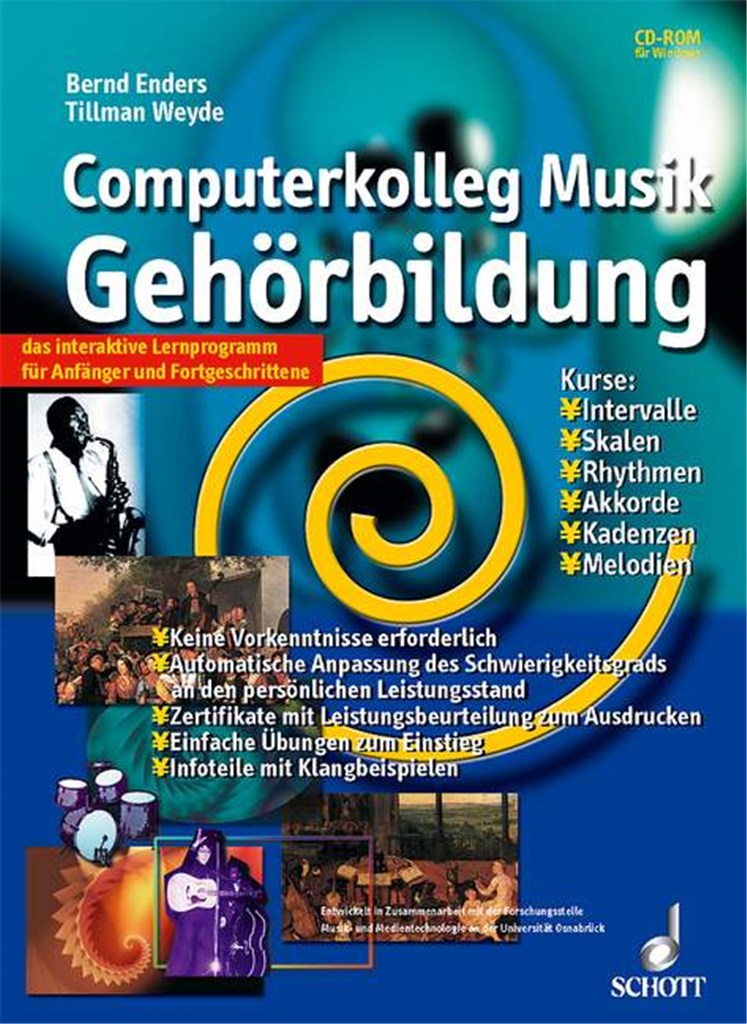 Computerkolleg Musik - Gehörbildung : Das interaktive Lernprogramm für Anfänger und Fortgeschrittene