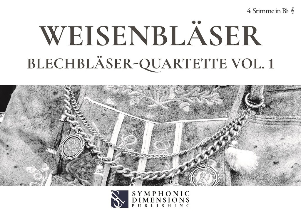 Weisenbläser : Blechbläser-Quartette Vol. 1 (Euphonium-Trombone)