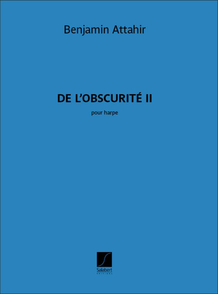 De l'obscurité II : pour harpe