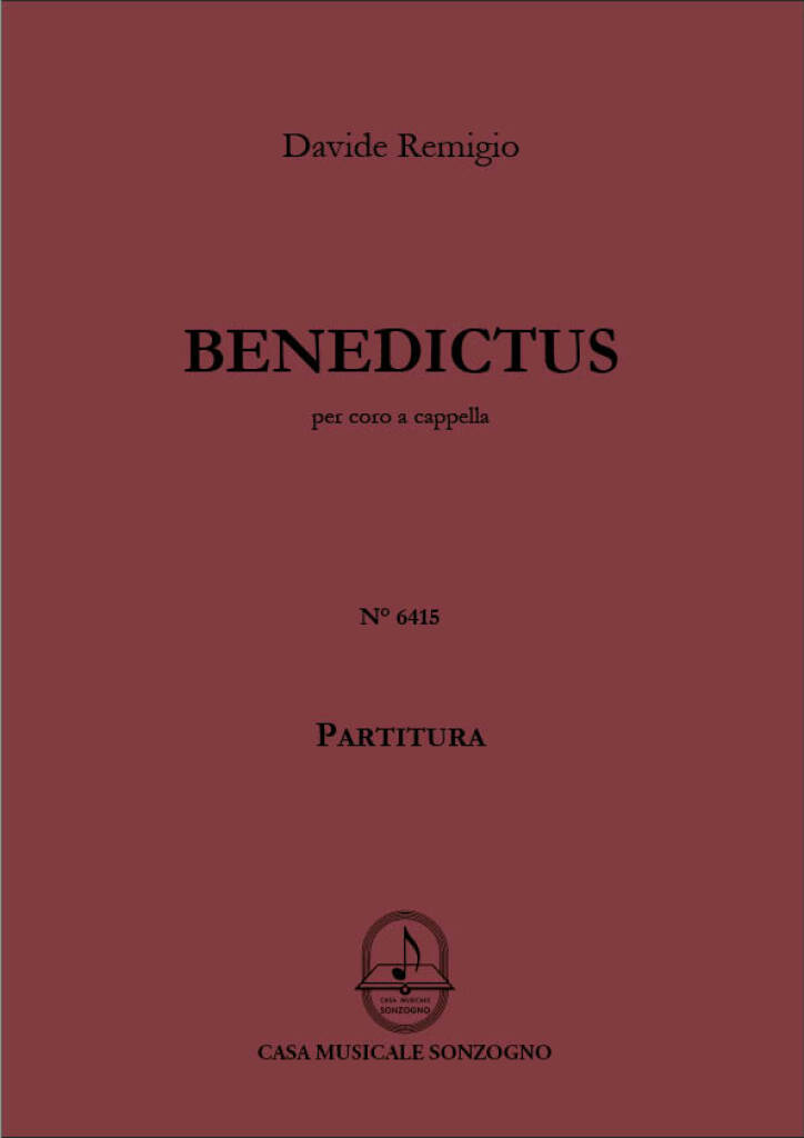 Benedictus : per coro a cappella