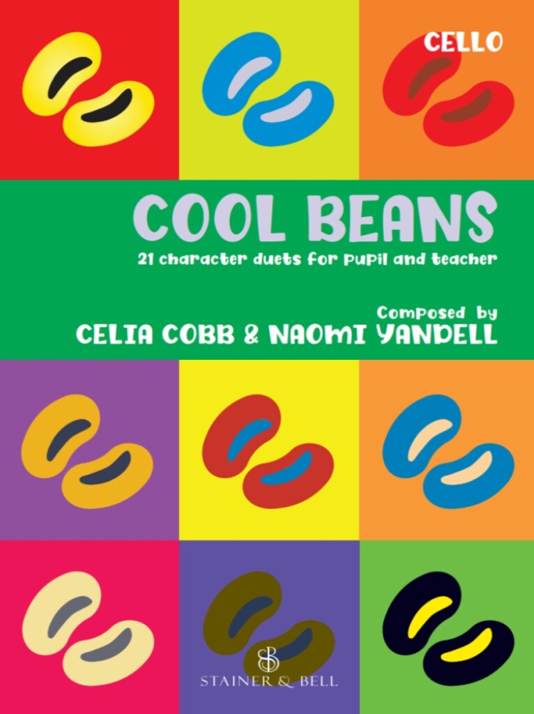 Cool Beans - Cello Duets : 21 character duets for pupil and teacher