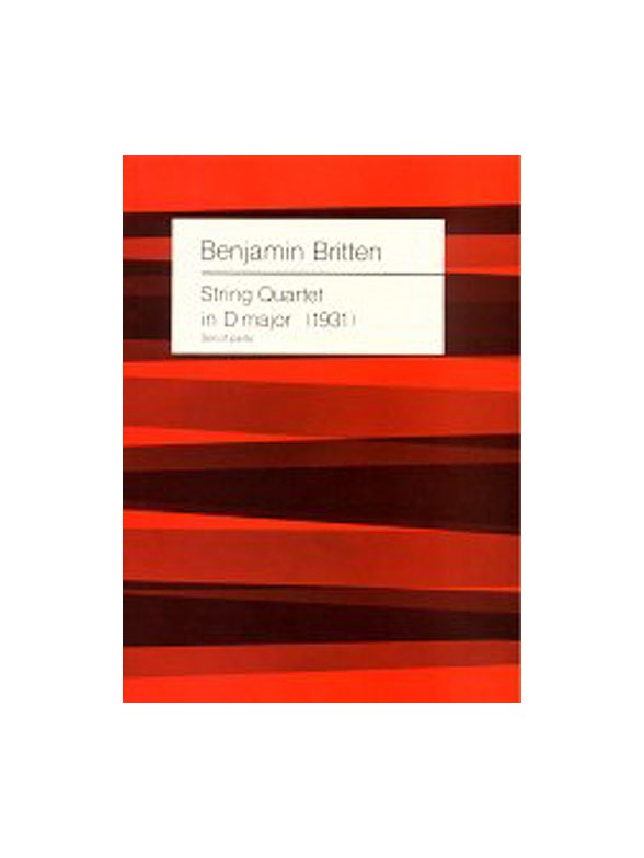 Benjamin Britten: String Quartet In D (Parts)