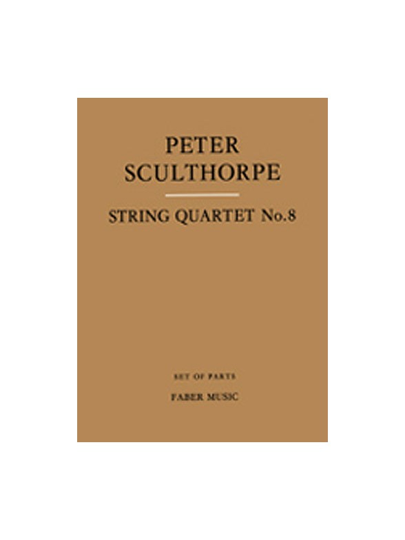 Peter Sculthorpe: String Quartet No.8 (Parts)