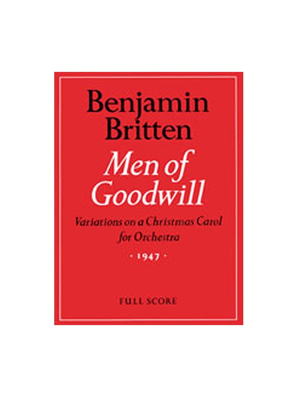Men Of Goodwill (Score)